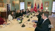 Son dakika haberi: Dışişleri Bakanı Çavuşoğlu, ABD'li mevkidaşı ile görüştü