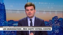 L'édito de Gauthier Le Bret : «Loi immigration, Eric Ciotti votera contre»