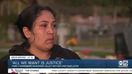 Family of Valley murder woman says wounds are still fresh, a year later
