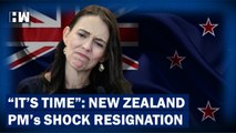 Headlines: New Zealand PM Jacinda Ardern Announces Resignation In A Shock Move