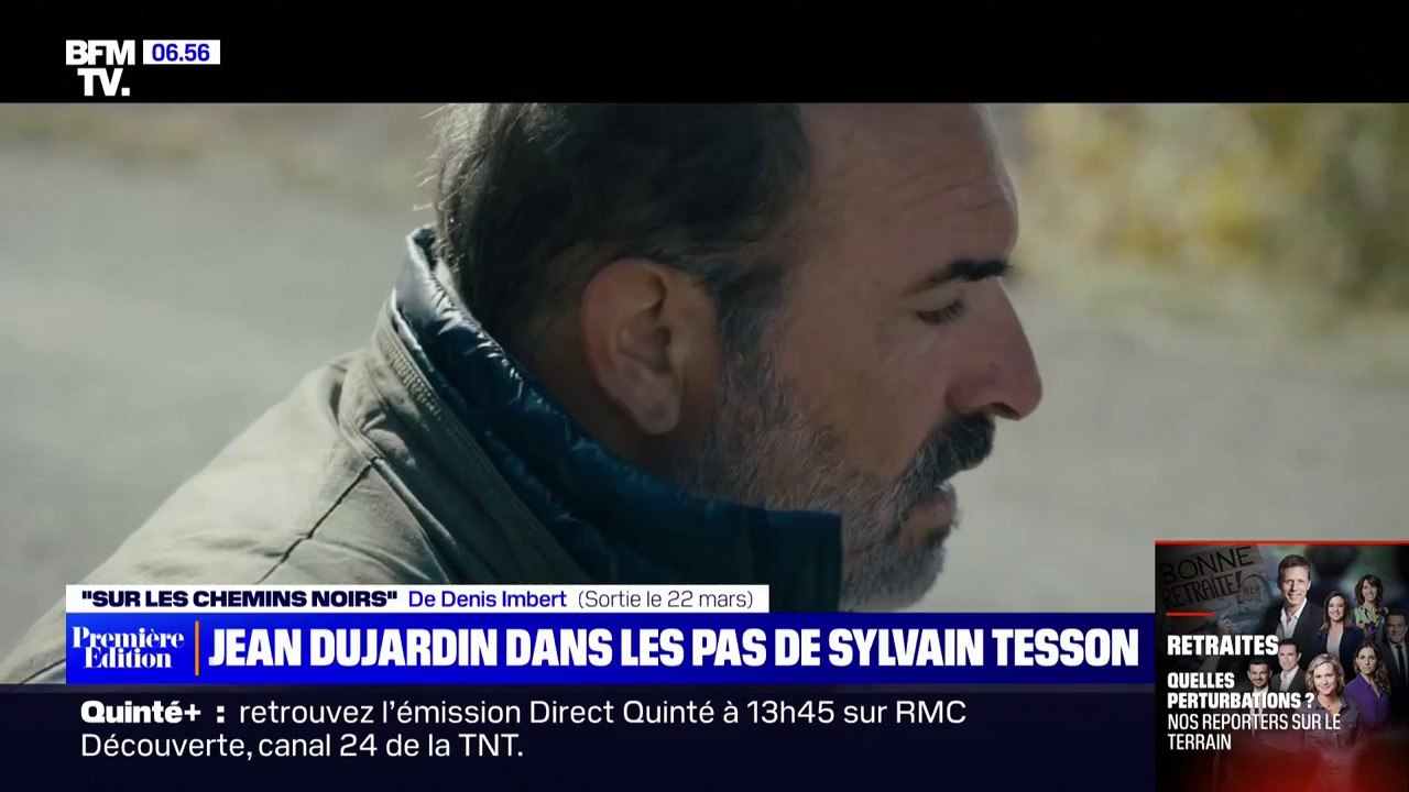 Jean Dujardin est de retour au cinéma avec "Sur les chemins noirs", une adaptation du récit autobiographique de Sylvain Tesson