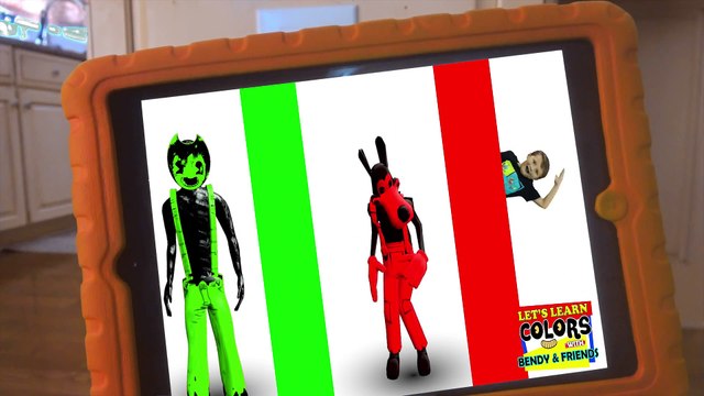 LEARN COLORS w_ BENDY & the INK MACHINE! FGTEEV BEST BATIM GAMEPLAY Elevator Glitch Chapter 3 Ending