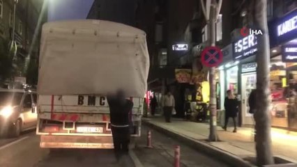 Çocukların tehlikeli oyunu kamerada