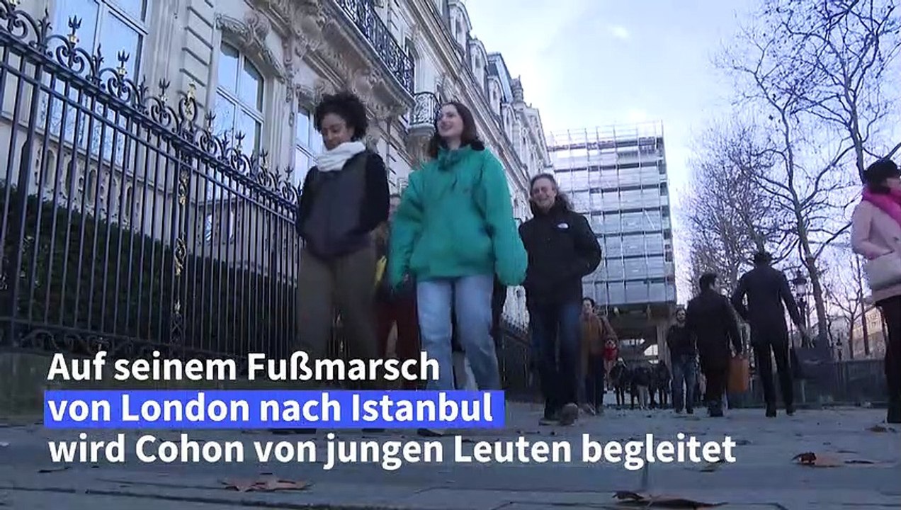 Millionär begleicht seine Klimaschuld – mit Fußmarsch durch Europa