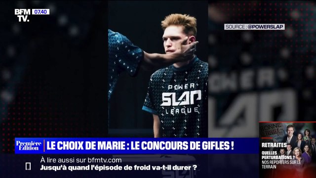 Le choix de Marie - Aux États-Unis, la première compétition officielle de Power Slap, un concours de gifles