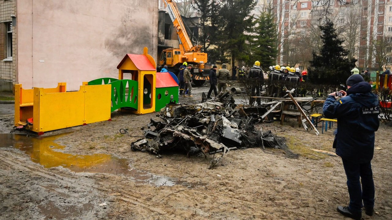 Ukraine: Geheimdienst ermittelt wegen Hubschrauber-Absturz