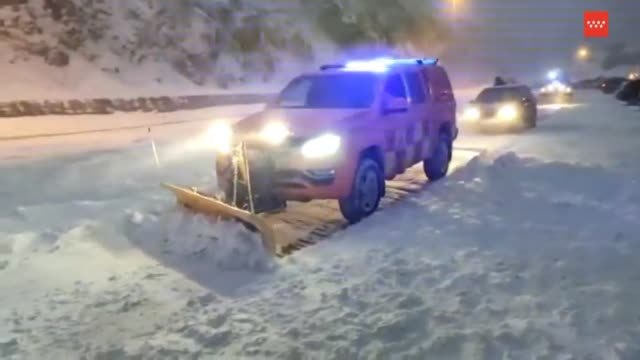 Las nevadas dejan paso a las heladas