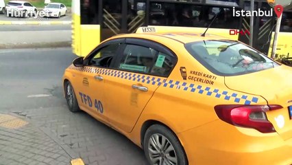 Taksi dolandırıcısı kamerada: Sürekli taksi kullanıyor ama hiç para vermiyor