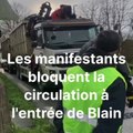 Loire-Atlantique : ils créent un blocus à l’entrée de la ville pour demander un contournement