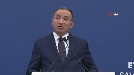 Bakan Bozdağ, Avukatlık Kanunu Çalıştayı'na katıldı