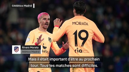 Atlético - Morata : “La vie est plus heureuse et plus facile quand nous gagnons”