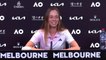 Open d'Australie 2023 - Katie Volynets, on her Ukrainian roots, her emotion beating a Russian player : "I would say that when I step on the court, I kind of try to put the politics aside and just focus on the tennis"