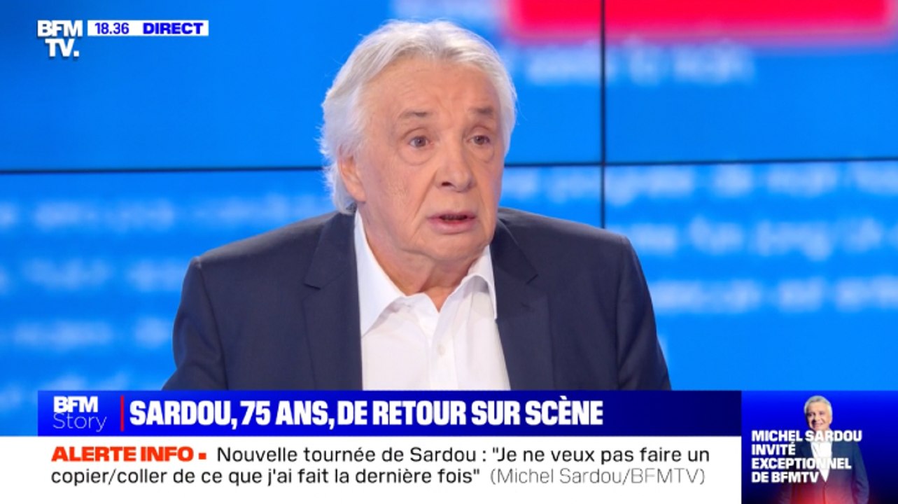 "Je ne passe pas l'aspirateur, je ne fais rien" : Michel Sardou ne veut pas entendre parler d'homme "déconstruit"