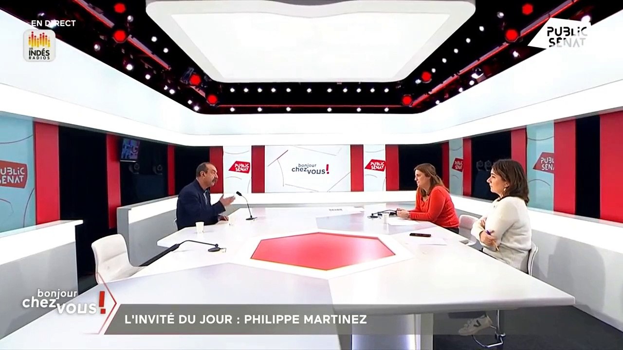 Spéciale retraites: La réforme des retraites "canalise tous les mécontentements" en France, estime le secrétaire général de la CGT Philippe Martinez - Regardez