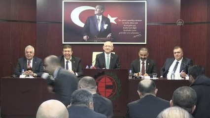 GAZİANTEP - Kılıçdaroğlu, Gaziantep'te iş dünyasıyla buluştu