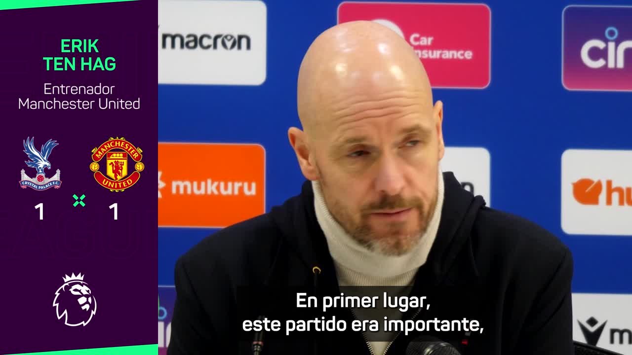 Ten Hag: "Ya hemos demostrado que le podemos ganar al Arsenal sin Casemiro"