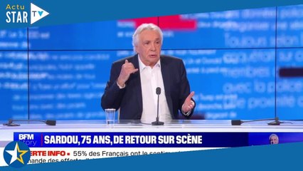 Michel Sardou : ce que sa femme lui a dit pour le pousser à remonter sur scène pour une tournée d'ad