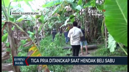 Tiga Pria Ditangkap Saat Hendak Beli Sabu