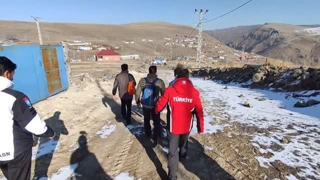 Dağcılar Ardahan'daki Şeytan Kalesi ne yürüdü