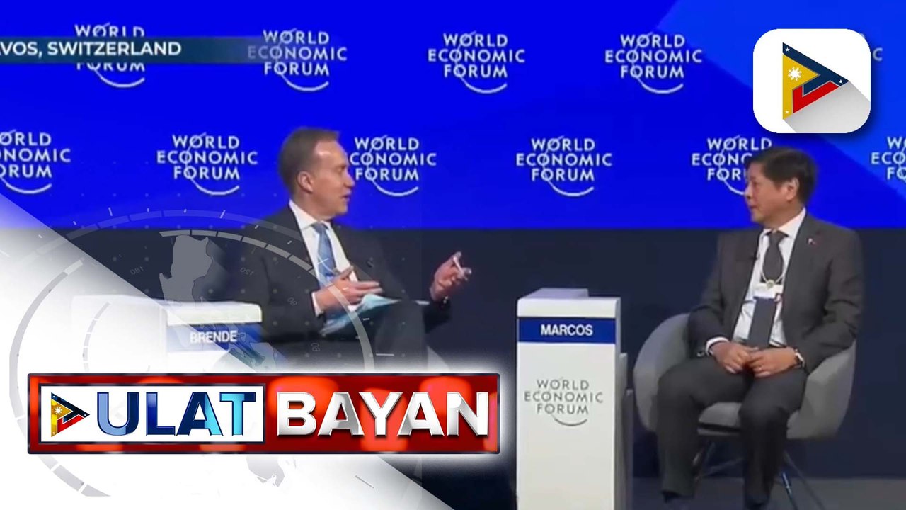 Pres. Ferdinand R. Marcos Jr., inilatag sa WEF ang kanyang vision para sa mas maunlad, equitable, at matibay na Pilipinas pagsapit ng 2040
