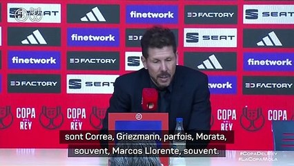 Atlético - Simeone : “Continuer dans cette tendance à la hausse”