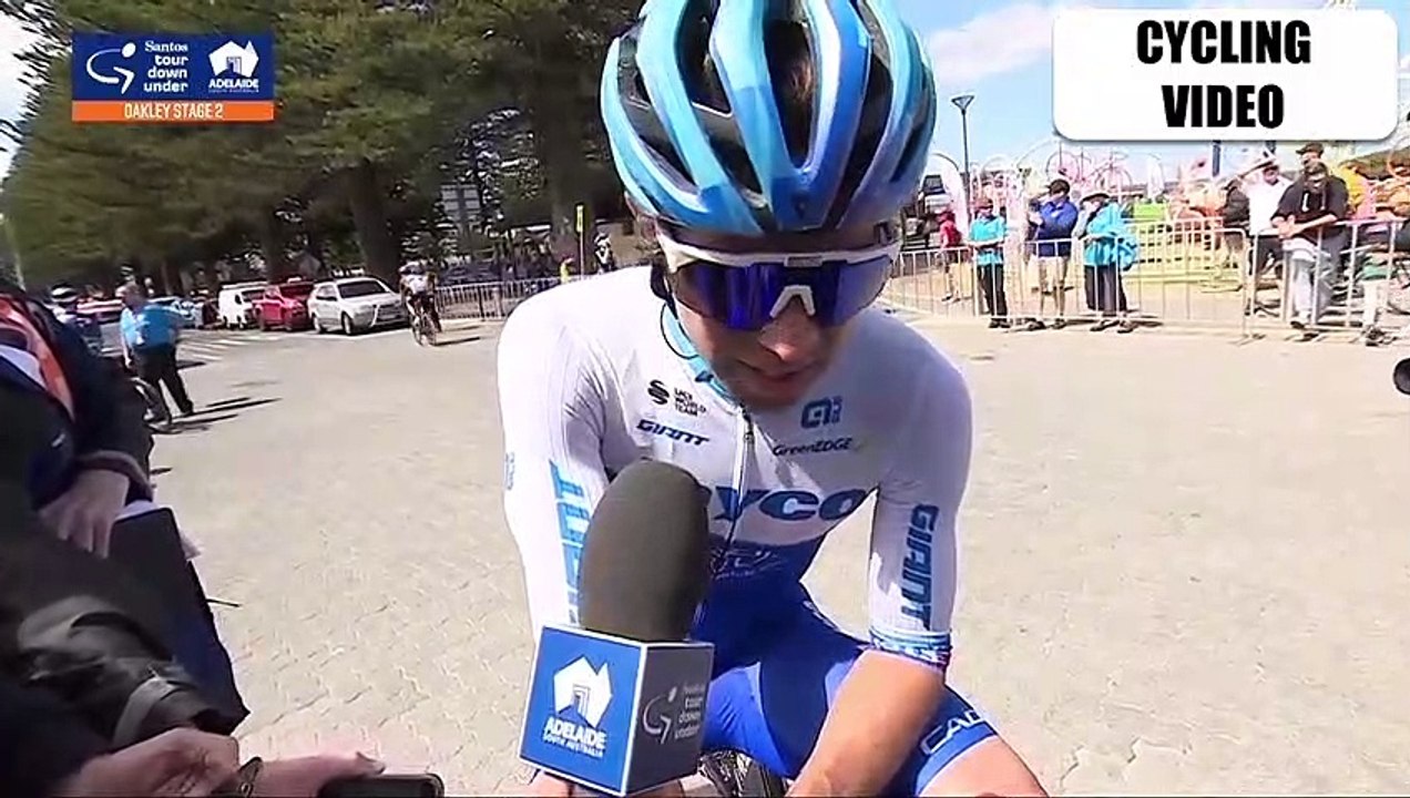 Michael Matthews Reacts To Stage 2 Tour Down Under 2023