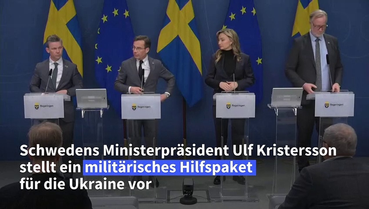 Schweden will Artilleriesystem Archer an Ukraine liefern