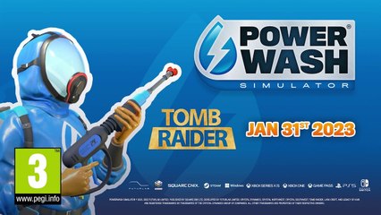 La Mansión Croft de Tomb Raider aterriza en PowerWash Simulator