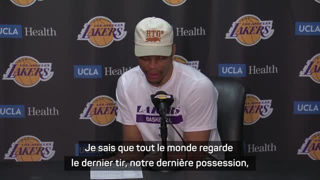 Lakers - Westbrook et les détails qui font que le match ne se termine pas comme on le voudrait”