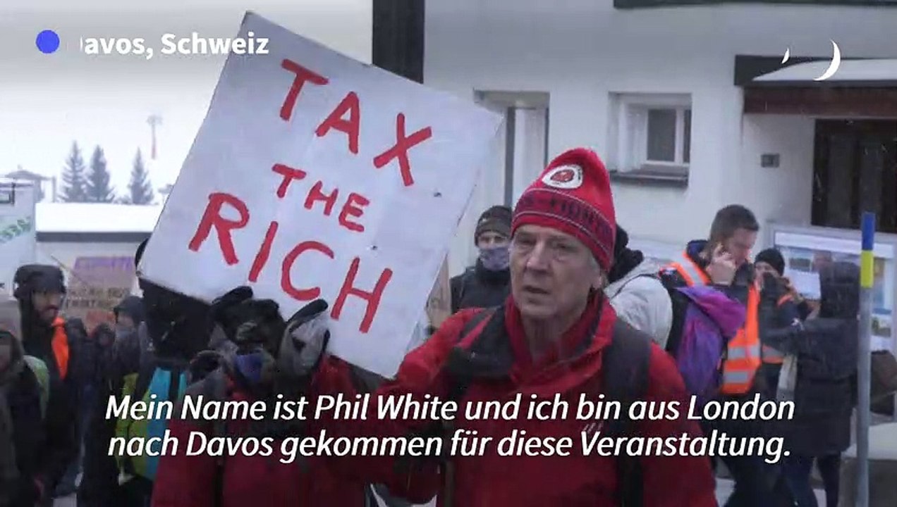 Millionär fordert in Davos höhere Steuern für Reiche