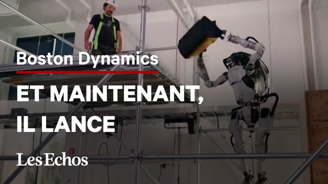 Lancer un sac ? Faire un salto ? Pas de problème pour le nouveau robot de Boston Dynamics