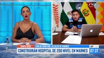 Anuncian la construcción de un hospital de 2do nivel en Warnes con una inversión de Bs. 110 Millones