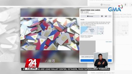 Pagbawi sa numero ng sim card na nanakaw o nawala, mas madali kung rehistrado na ang sim card, ayon sa DICT | 24 Oras
