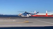 El Barça llega a Ceuta en helicóptero