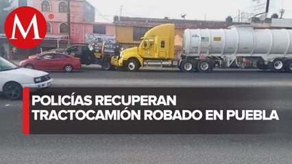 Reportan persecución en Tepeaca tras robo de tractocamión