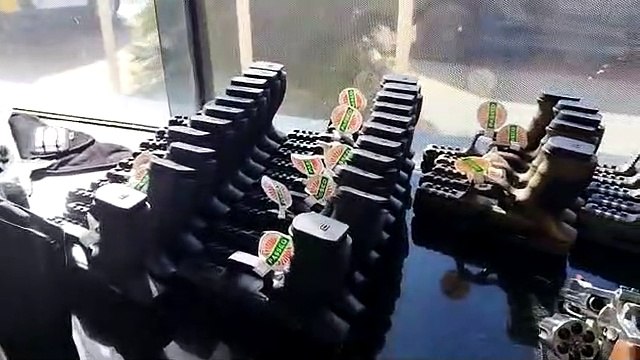 161 armas de fogo, incluindo fuzis e espingardas, foram apreendidos pela PM em Iporã