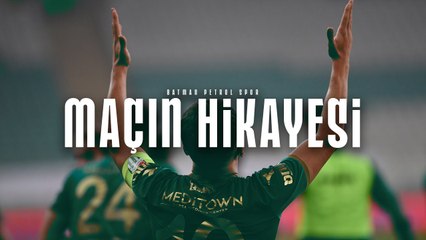 Evimizde ilk galibiyet  | Batman Petrolspor Maçı Hikayesi 