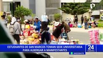 San Marcos: algunos manifestantes abandonaron casa de estudios por posibles desacuerdos