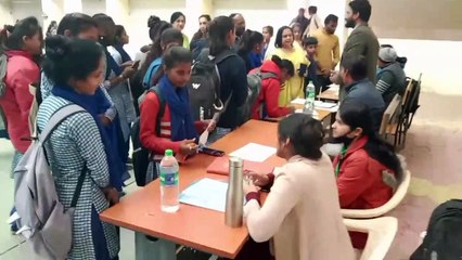 35 छात्राओं ने कराया पंजीयन, 68 को मिले ऑफर लेटर