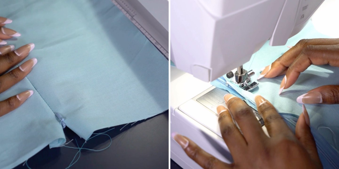 Couture débutant : apprendre à coudre un zip invisible - Vidéo Dailymotion