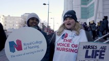 Striking Paediatric Nurse Jessica Purcell, quotes Nye Bevan  saying she'll 'fight for NHS for as long as there are people left with faith to fight for it'