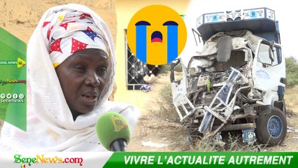 Drame à Sakal-Meurtrie, Aminata se confie : "Niak na niari dom ti accident bi wayé soul na diourom"