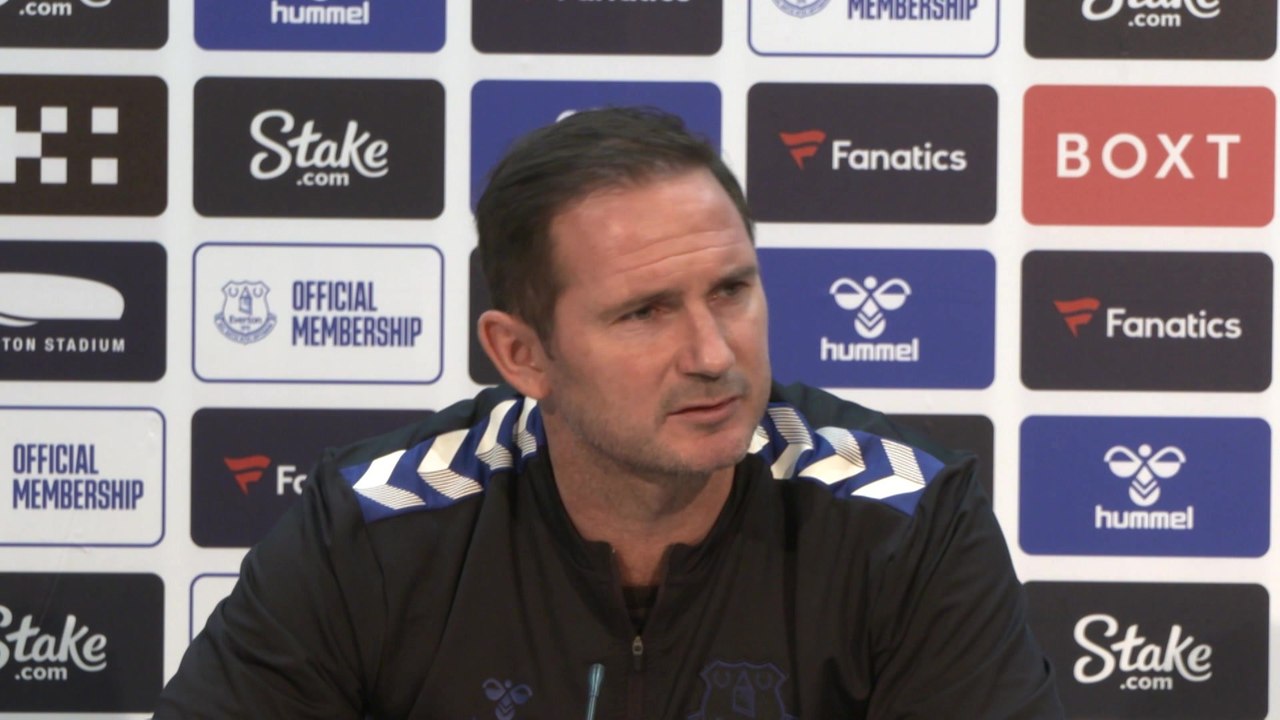 Lampard says nobody has excuses for Everton's struggles and form