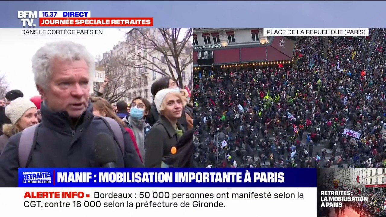Réforme des retraites: "Je suis là en solidarit...