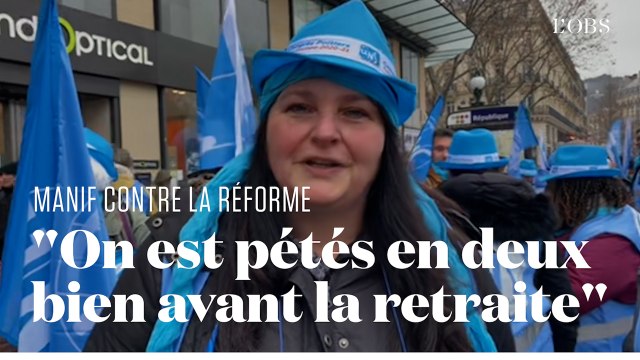 Réforme des retraites : ces manifestants argumentent leur opposition