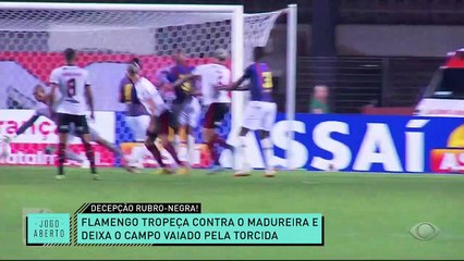 Flamengo tropeça contra o Madureira e deixa campo vaiado 19/01/2023 12:28:55