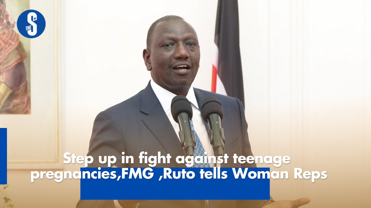 Step up in fight against teenage pregnancies, FMG ,Ruto tells Woman Rep