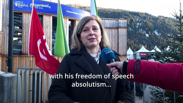 'The time of the Wild West is over,' EU's Věra Jourová warns Elon Musk’s Twitter from Davos