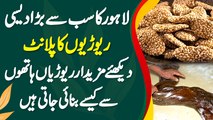 Lahore Me Revri Ka Sab Se Bara Plant - Tasty Revri Kaise Banai Jaati Ha - Revri Banane Ka Tarika