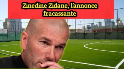 Zinedine Zidane pourrait à terme reprendre du service à l’Olympique de Marseille